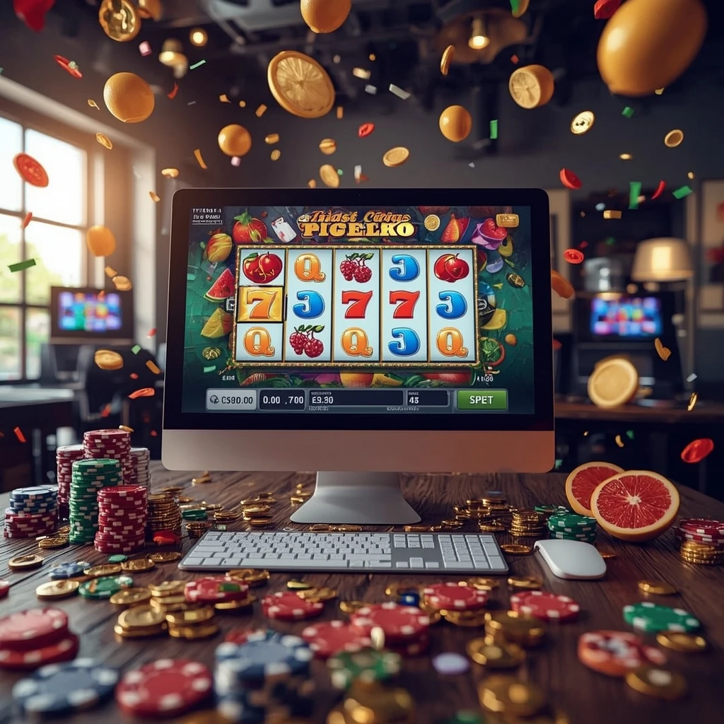 slot machines on the monitor WINDADDY CASINO