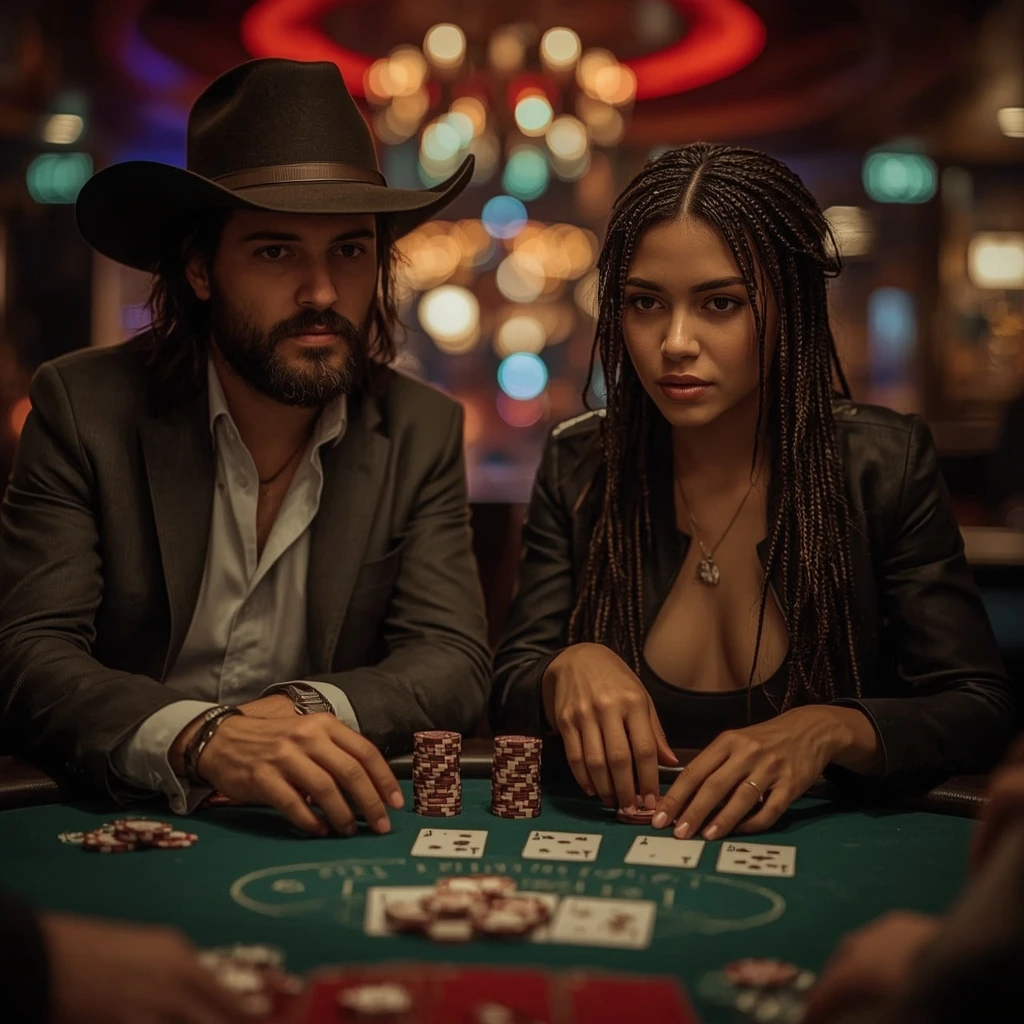 photo of two poker players WINDADDY CASINO